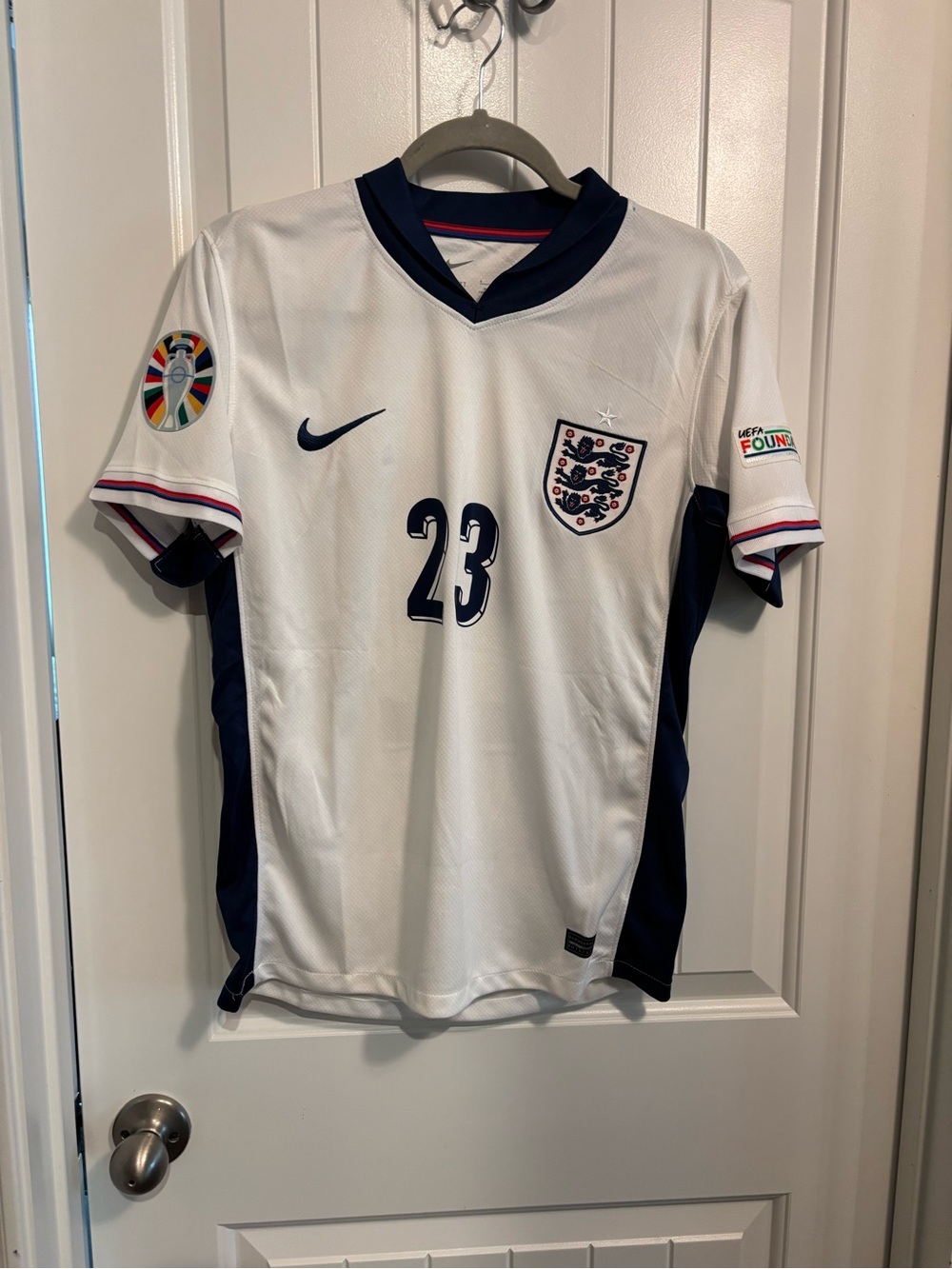Team England 2025-2026 World Cup Qualifier Anderson Jersey